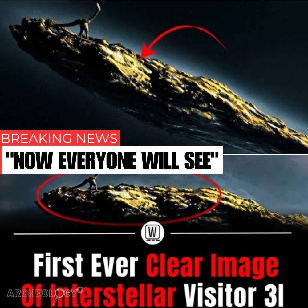 UFO Appears in the Sky – First Clear Image of Interstellar Visitor 3I ATLAS - News