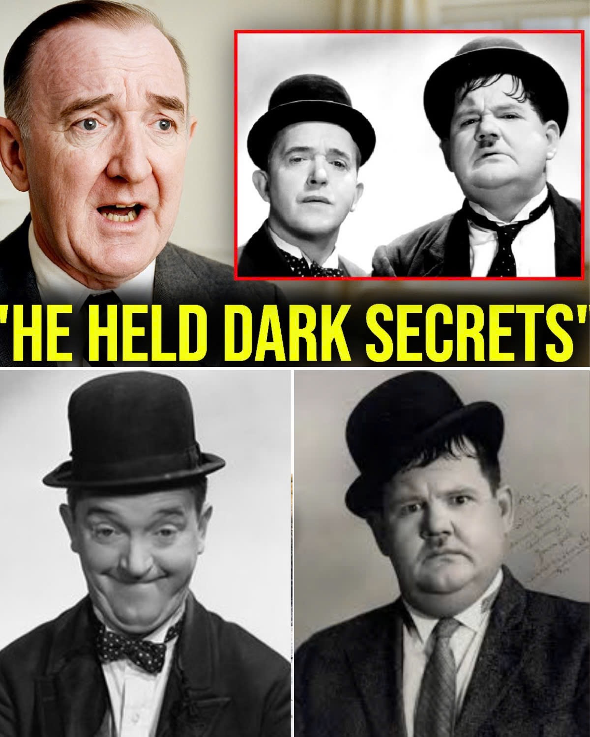 The Heartbreaking Absence: Why Stan Laurel Missed Oliver Hardy’s Funeral - News
