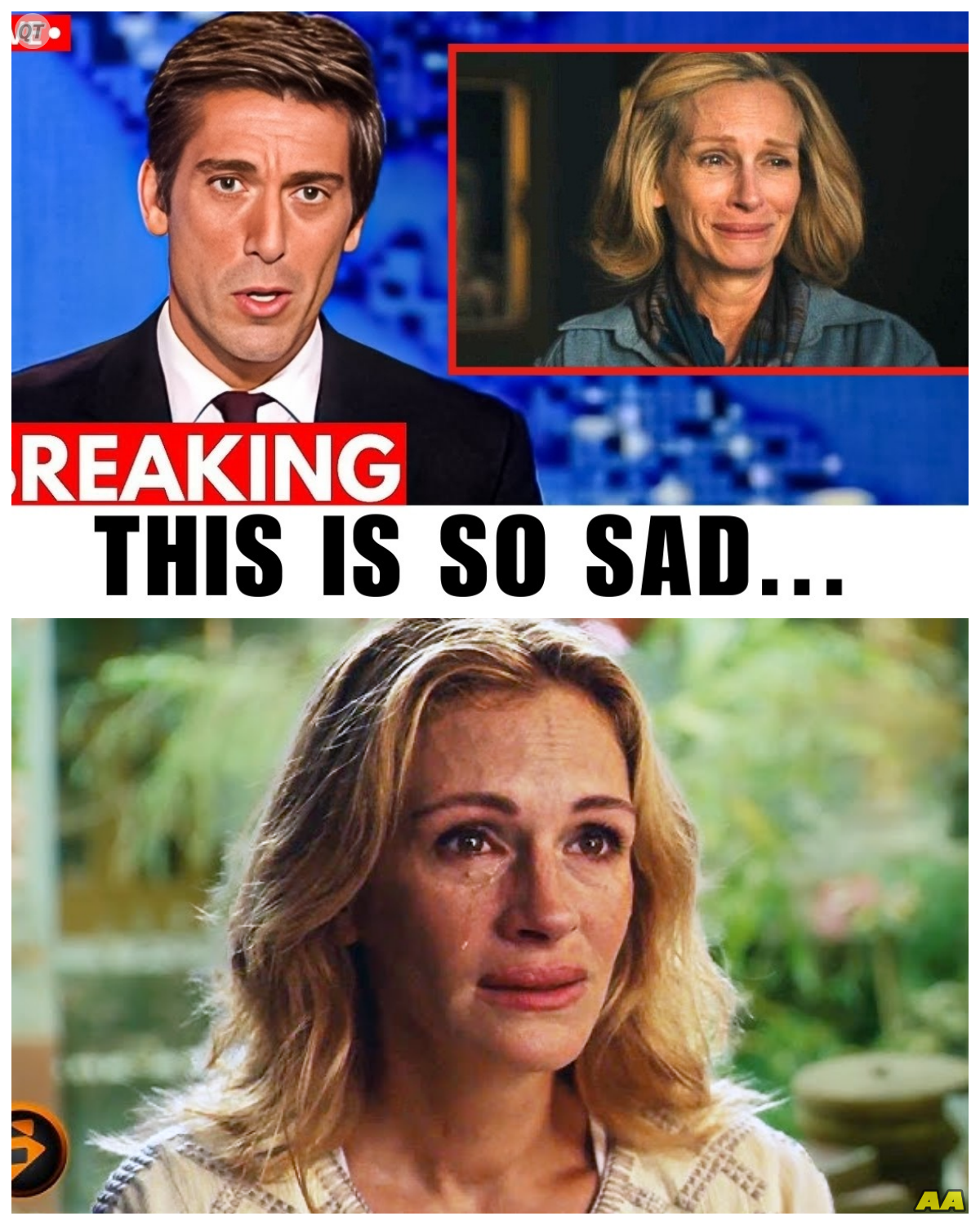 “ Julia Roberts’ Secret Breakdown: Hollywood’s Golden Smile Shattered By A Hidden Betrayal That No One Saw Coming!” Behind the dazzling red carpet grin lies a storm of tears — insiders whisper Julia’s been living a double heartbreak, torn between family chaos and a career she can’t control anymore, as the ‘America’s Sweetheart’ mask finally cracks in front of her closest friends who fear she may never recover  - News