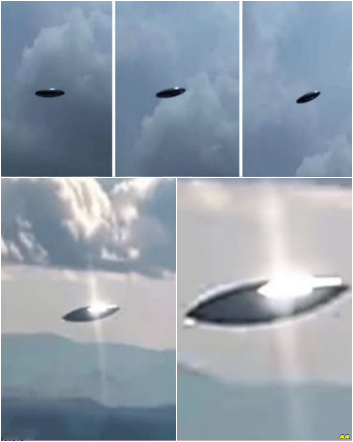 A flying saucer appeared over Tamaulipas, Mexico—hovering in silence before darting away, leaving witnesses stunned and speculation of alien origins swirling - News