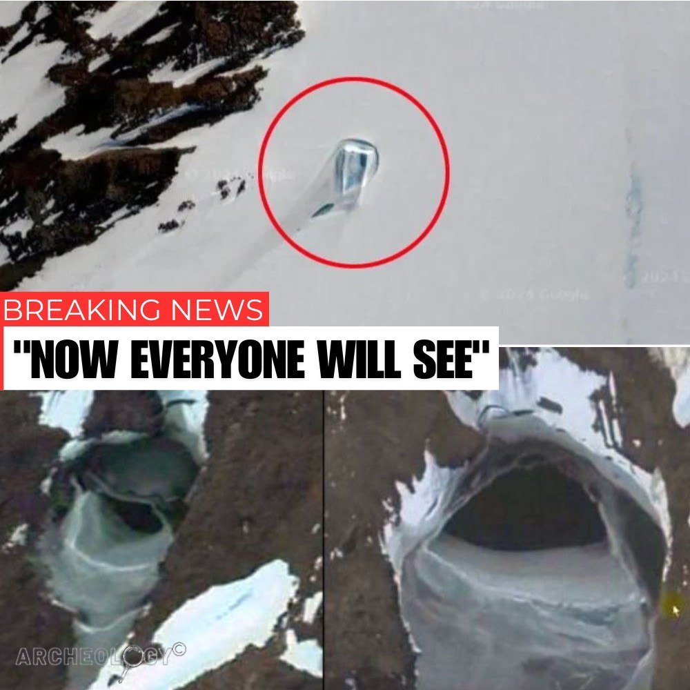 A strange ‘doorway’ carved into Antarctic ice on Google Maps has sparked wild theories of secret bases and ancient civilizations. - News