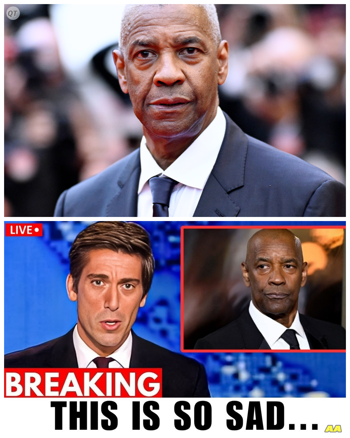  "At 70, Denzel Washington’s Heartbreaking Tragedy Unfolds—The Shocking Secret No One Knew!" ⚡ "Denzel Washington, the icon we thought we knew, is hiding a devastating secret at the age of 70. The truth has finally surfaced, and it’s shattering everything we believed about this legendary actor. Behind his public smiles and charismatic roles, there’s a personal tragedy far darker than anyone could have imagined. The shocking revelation has left fans in shock and disbelief—how did it come to this? A once-immovable titan of Hollywood is now facing his darkest hour, and the world can’t look away. 'This changes everything,' insiders whisper—get ready for a heart-wrenching ride." - News