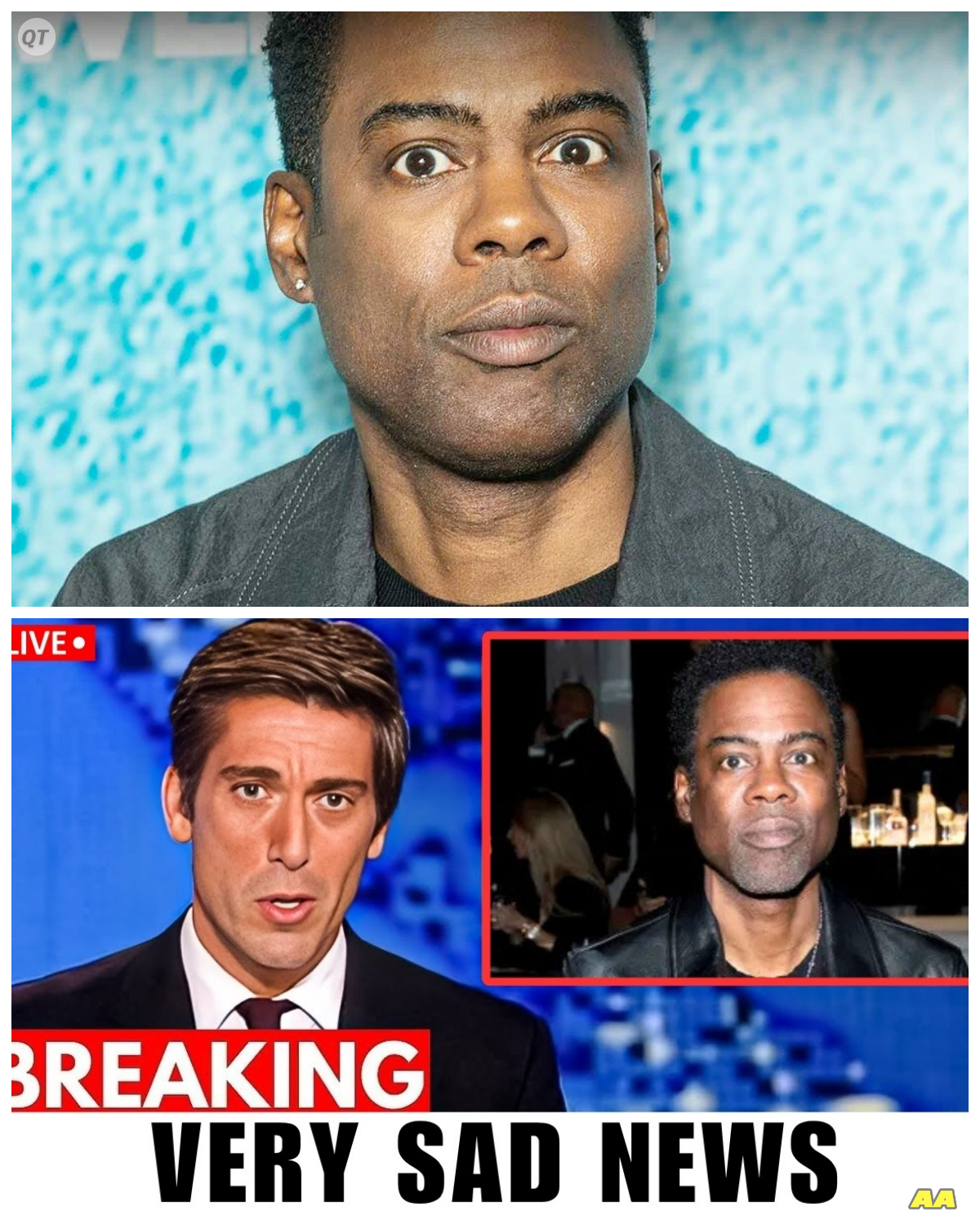 "At 60, Chris Rock’s Tragic Reality Unfolds—The Heartbreaking Truth Will Leave You Speechless!" "Chris Rock has always made us laugh, but at 60, the comedian is now facing a personal tragedy so deep, it’s more heartbreaking than we could have ever imagined. Behind the humor and sharp wit, Rock is quietly struggling with pain that has stayed hidden from the public eye for years. The truth about his life today is revealed, and it’s far more devastating than anyone could have predicted. 'This is not the Chris Rock we once knew,’ insiders say—prepare for an emotional journey into the heart-wrenching struggles of one of Hollywood’s most beloved comedians." - News