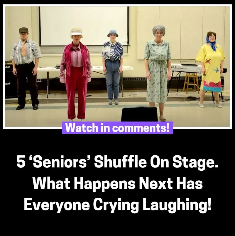 Hilarious ‘Senior’ Dancers Steal the Show with Surprise Routine
