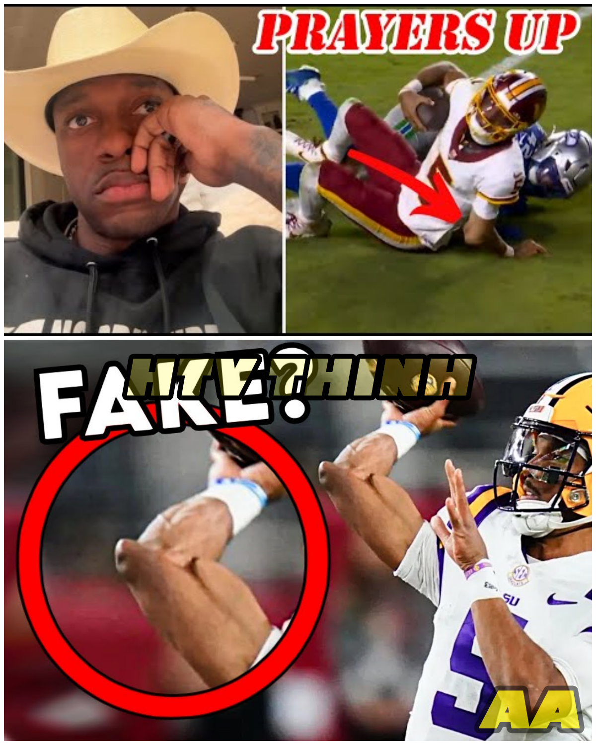 Jayden Daniels’ Elbow Injury Sparks Outrage - Commanders Fans Demand Answers - HTT - News