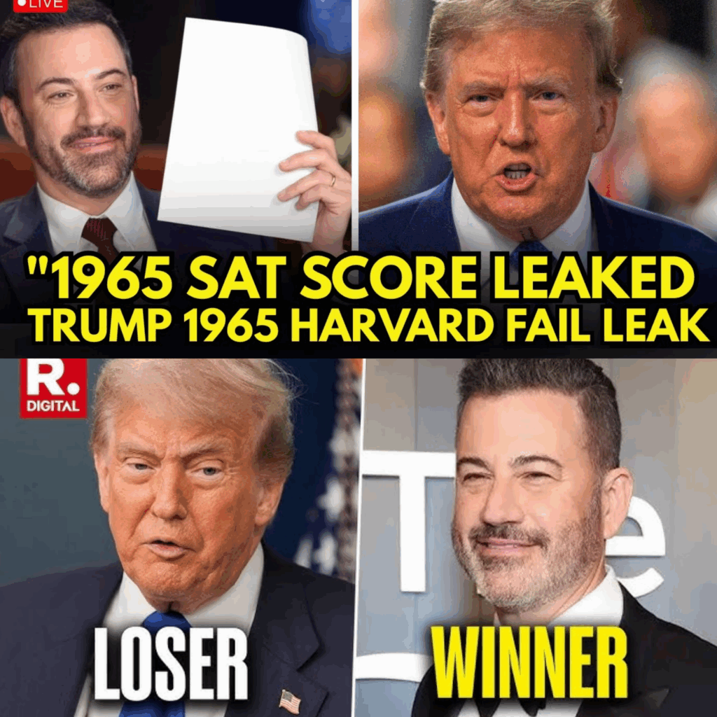 Jimmy Kimmel Exposes Trump’s SAT Past After Harvard Jabs on TV