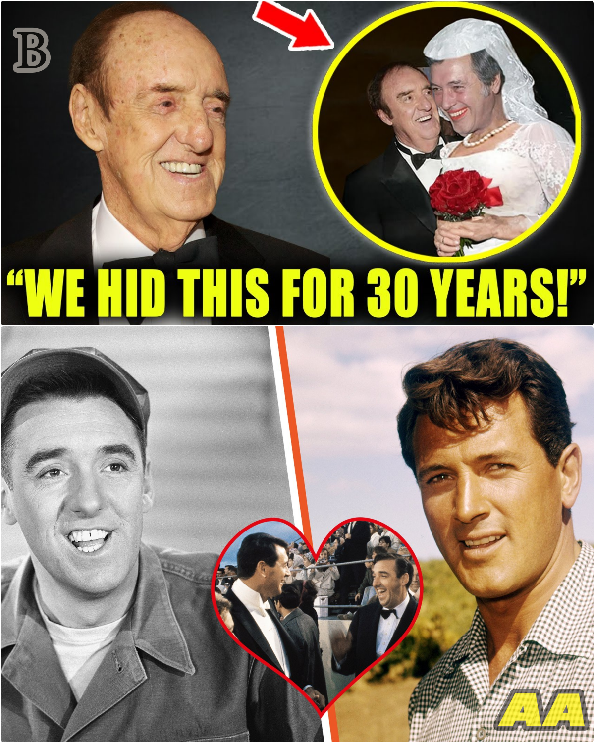 The Secret Relationship Between Jim Nabors and Rock Hudson — And Why It Ended in Pain - News
