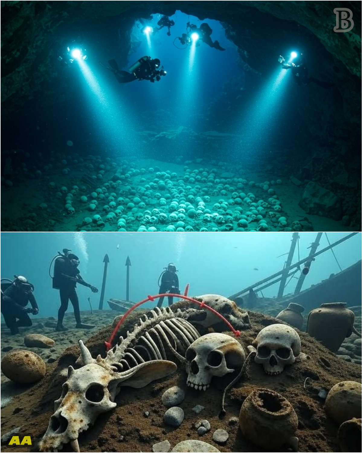 Massive Skull Field Discovered Beneath the Sea! The Deep-Ocean Find That Could Rewrite Human History  - News