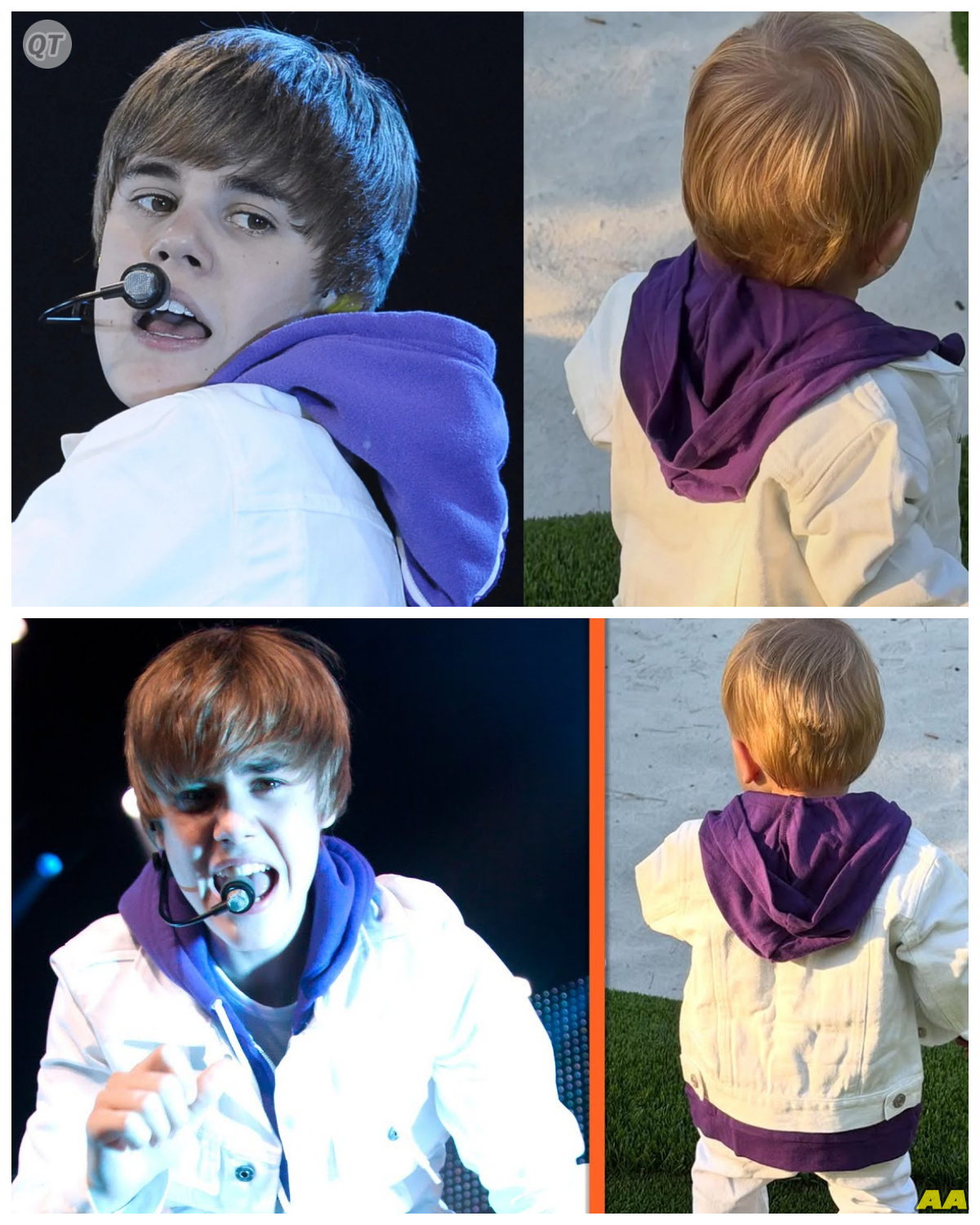  Justin and Hailey Bieber's Son Goes FULL OUT as Dad for Halloween—The Cutest Costume Reveal You’ve Ever Seen!  In an adorable twist, Justin and Hailey Bieber’s son shocked fans by dressing up as his dad for Halloween! The little Bieber pulled out all the stops, channeling his dad's signature style and rockstar energy. "He's a mini Justin," fans are saying as they swoon over the heart-melting costume. What’s next for the Bieber family this Halloween? The cutest surprise yet is just beginning.  - News