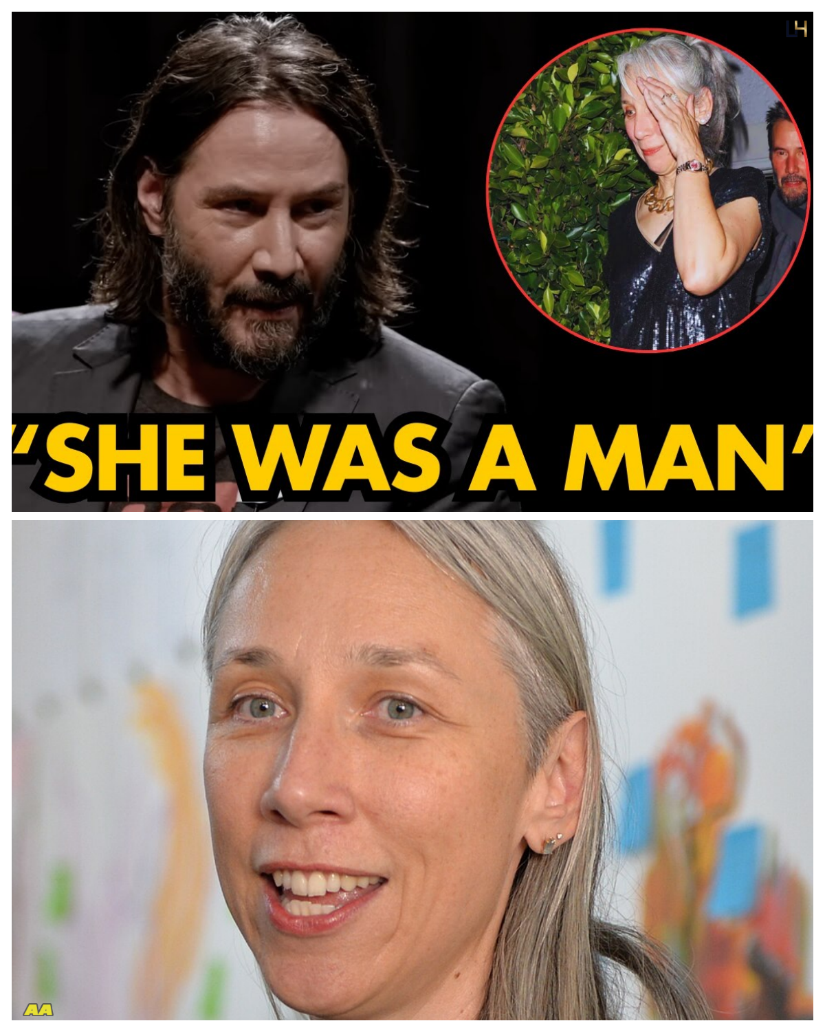 "She was a man" - Keanu Reeves Finally Reveals the Weirdest Secrets About "Alexandra Grant" You Never Knew..! - News