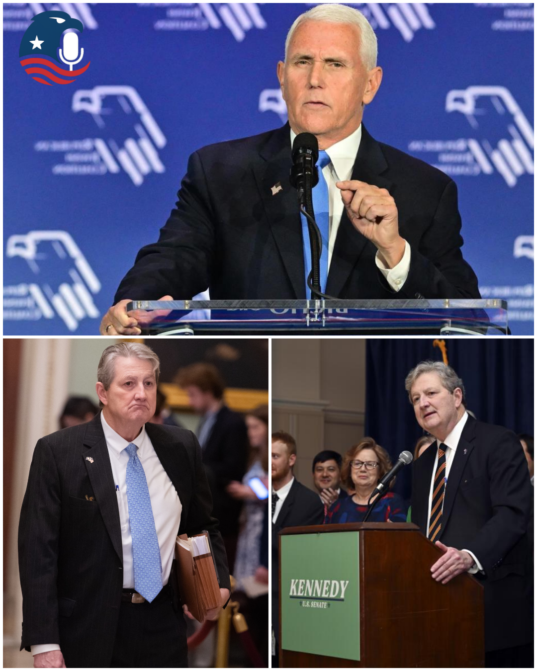 (Ch1) LOCKED VAULT. LIVE MIC. 47 SECONDS. The red folder that detonated Mike Pence’s future — and what’s still sealed inside.   You weren’t supposed to see it. But the footage’s real — and so was the file. On live TV, Senator John Kennedy bypassed the pleasantries, cracked open a folder marked “PENCE – THE PAPER TRAIL”, and began reading.  Treason. 47 flights. $60M untraceable. $12M hush deal.  The mic didn’t cut. The air froze. And then: “Your political career just got certified—six feet under.”  Pence vanished from the race. But the vault still holds more.  What’s buried until 2028?