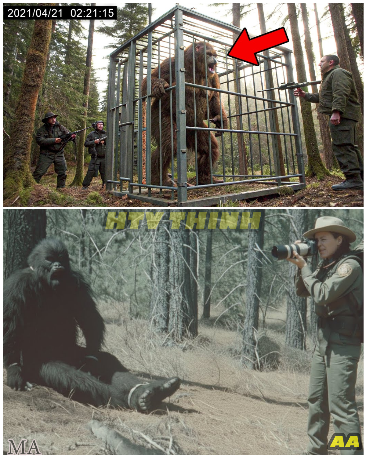  “WE CAUGHT BIGFOOT!”—Wildlife Photographer’s Terrifying Encounter in the Deep Woods Leaves Experts Speechless and the Internet in Total Shock ️ - News