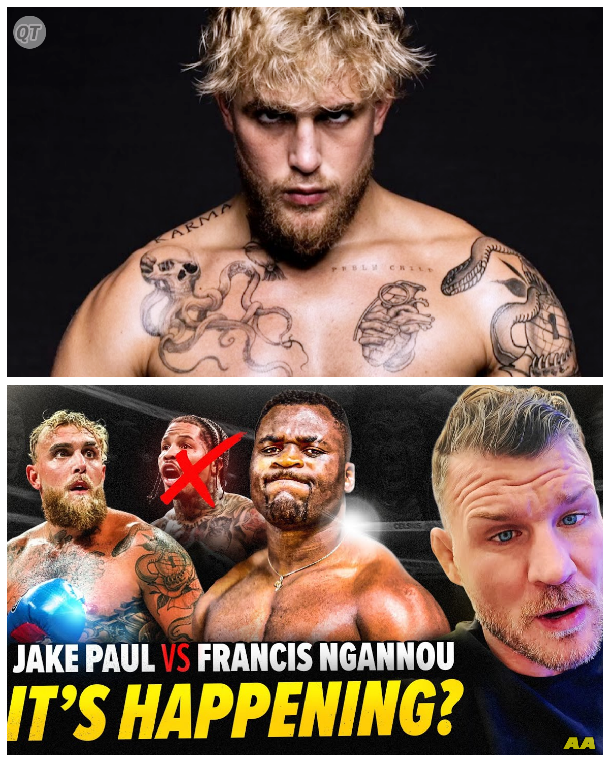 Boxing CHAOS Bisping Explodes as Jake Paul vs Tank Davis Falls Apart — Hints at INSANE Ngannou Fight Next! The internet’s still reeling. Hours after the cancellation, Bisping lit up his podcast with disbelief. “Jake’s gone too far this time,” he said, pacing on camera. “You don’t trade Tank for Ngannou unless you’ve lost your damn mind!” Rumors swirl that Jake’s team is already negotiating a mega-event in Dubai, and Bisping didn’t hold back: “It’s a circus — but damn it, I’d still watch.” - News