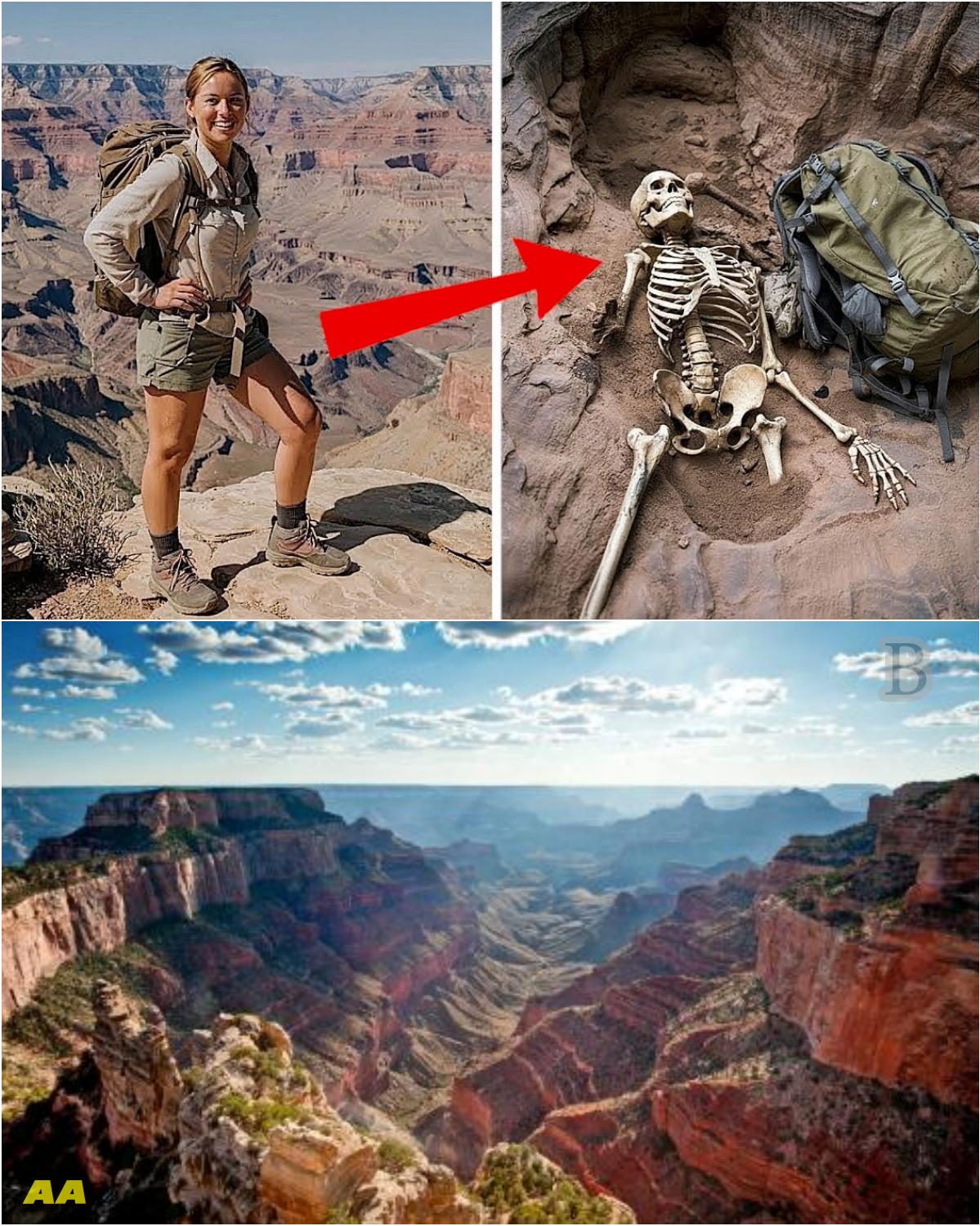 ️ 10 Years After Her Disappearance: What a Hiker Found Deep in the Grand Canyon Has Authorities Speechless - News