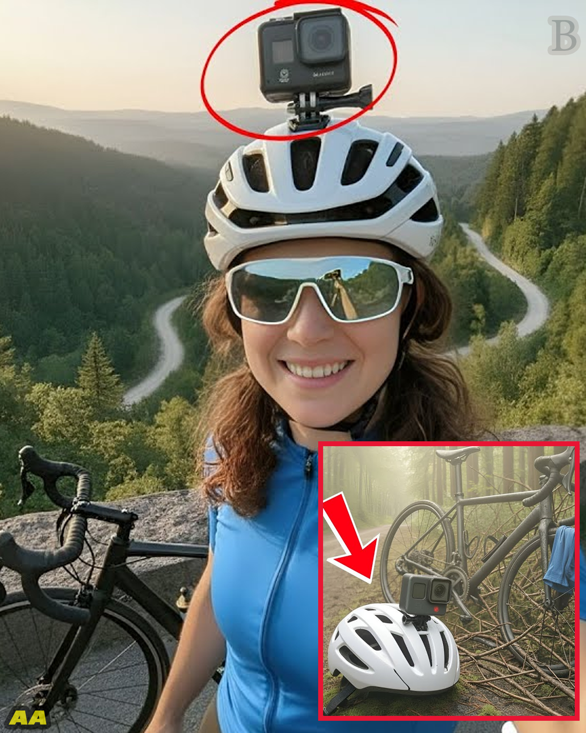 Cyclist Emma Lawson Disappears Without a Trace — The Shocking Secret Revealed by Her Helmet Camera - News