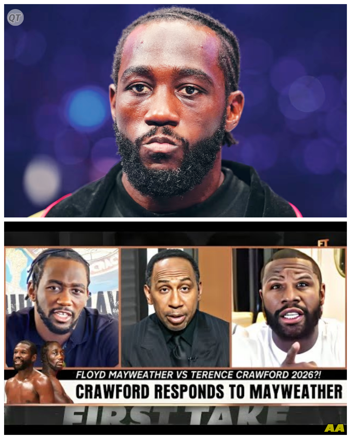 BREAKING! Terence Crawford STUNS Boxing World By Accepting Floyd Mayweather Fight LIVE On Air — “Let’s Do It, Champ!” In a moment that broke the internet, Terence “Bud” Crawford shocked the boxing universe by calling out Floyd Mayweather and accepting a fight challenge live on national TV. The studio erupted, the hosts froze, and fans lost their minds as Crawford leaned into the mic and said, “If Floyd wants it, I’ll sign tonight.” The clip went viral in seconds, with Vegas oddsmakers scrambling and Twitter declaring, “Boxing just woke up from the dead!” - News