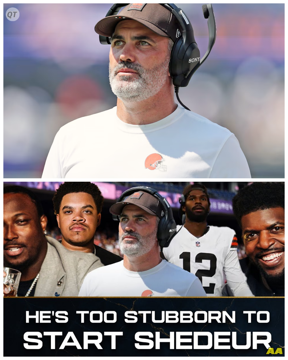 “Stefanski Is STUBBORN For Not STARTING Shedeur!” SPEAKEASY Panel Erupts In CHAOS As Debate Turns Personal! It was supposed to be a calm football discussion — instead, SPEAKEASY turned into a shouting match heard across the internet. Analysts tore into Kevin Stefanski, calling him “too proud and too scared” to give Shedeur Sanders the start he’s earned. Voices rose, chairs scraped, and one panelist screamed, “He’d rather lose his job than admit Shedeur’s the future!” Fans flooded social media in seconds, crowning the clip as the meltdown of the week. - News