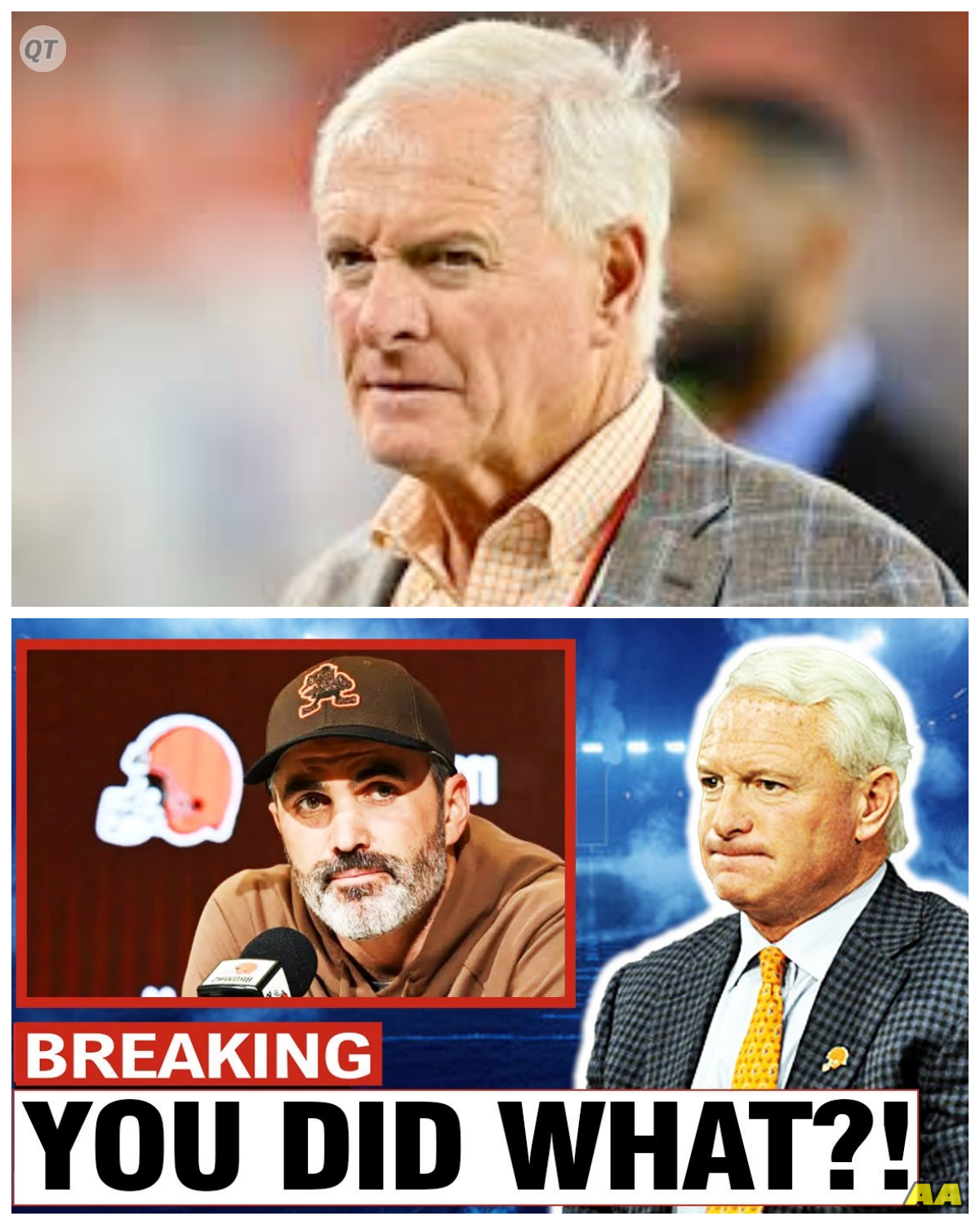 Jimmy Haslam EXPLODES On Kevin Stefanski For Trying To TRADE Shedeur Sanders — Browns FRONT OFFICE ERUPTS In Civil War! The tension inside Berea just reached DEFCON 1. According to explosive insider leaks, Jimmy Haslam stormed into the Browns’ facility after learning Kevin Stefanski allegedly pushed to trade Shedeur Sanders — the quarterback Cleveland fans already call “the future.” Witnesses say Haslam slammed the conference table and shouted, “You’re out of your mind!” The confrontation was so fierce, executives reportedly left the room in stunned silence. “This isn’t just disagreement,” one insider whispered. “It’s a full-blown mutiny.” - News
