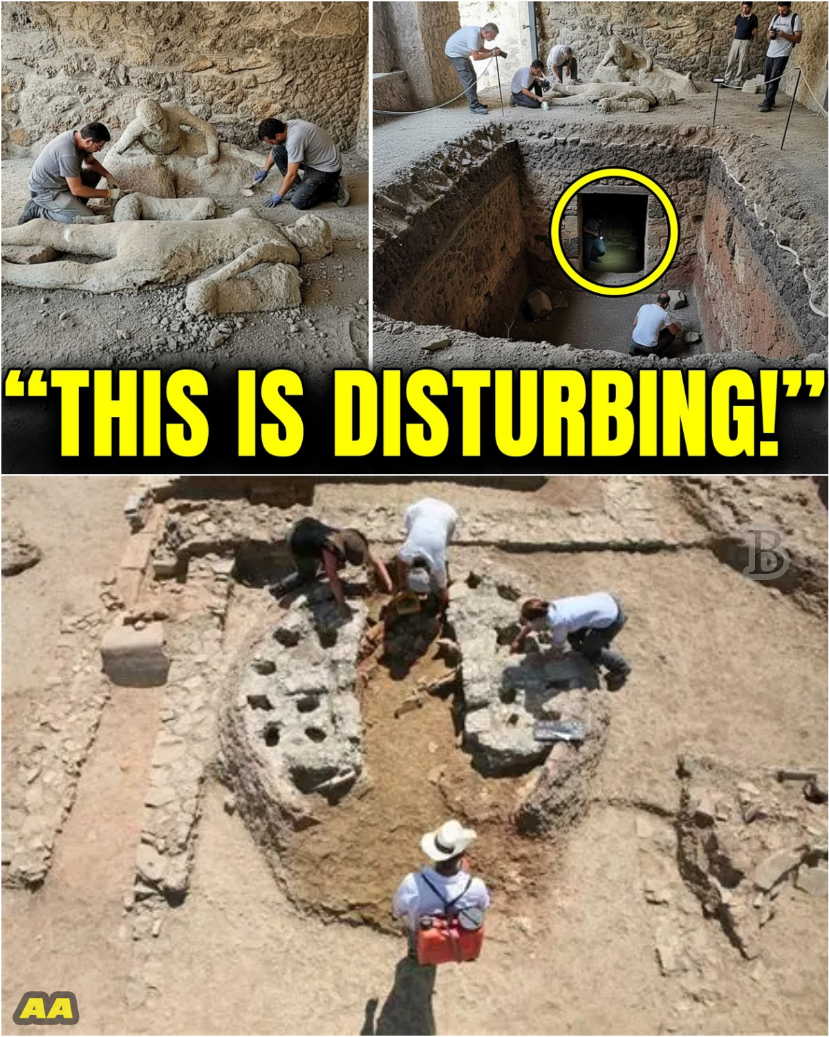 They Dug Beneath Pompeii… What They Found Stunned the World - News