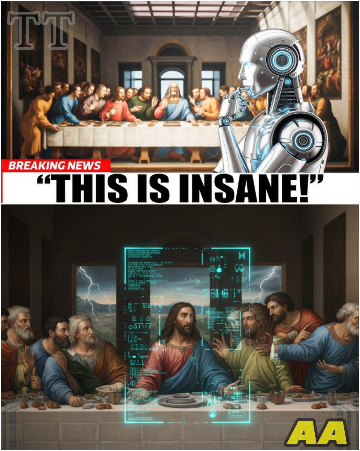 AI Decodes Da Vinci’s Last Supper—The Hidden Words That Terrified Historians - News
