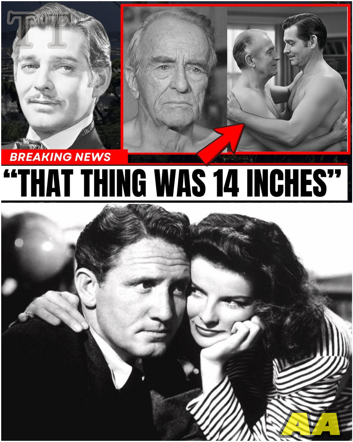 Spencer Tracy's Final Confession: The Hollywood Legend's Secret Love Story and the Men He Could Never Forget - News