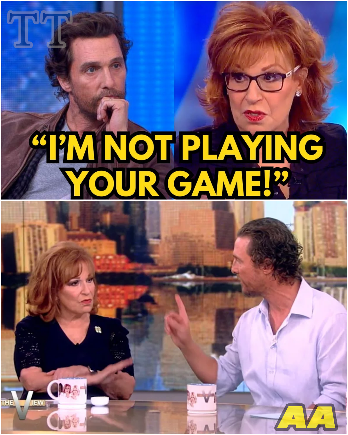 Matthew McConaughey DESTROYS Joy Behar LIVE After Savage Trap Backfires! - News