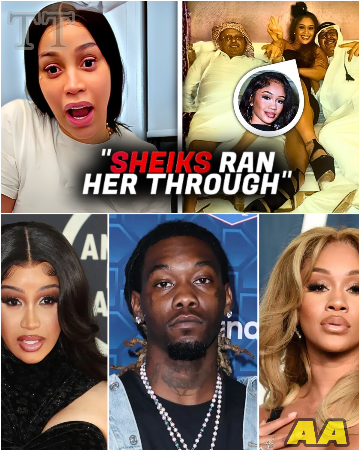 Cardi B Alleges Saweetie Involved in High-Paying Escort Scandal, Sparking Internet Frenzy - News
