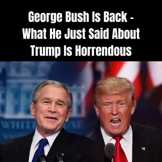 G.W. Bush Teams With Democrats To Denounce Trump’s USAID Cuts