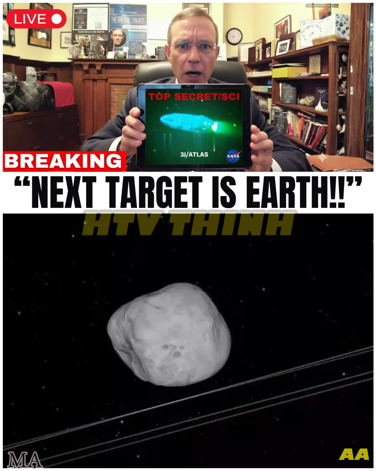  “Breaking: Astronomers Confirm 3I/ATLAS Has Changed Course — Scientists Panicking Over Potential Catastrophe ” - News