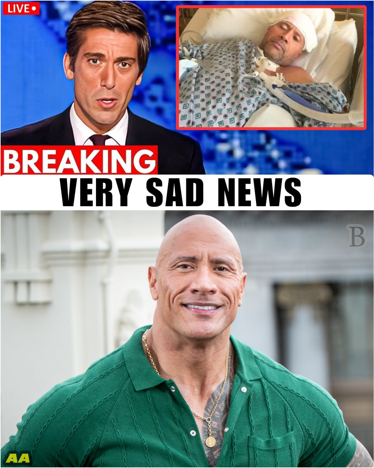 "Dwayne Johnson Faces Unimaginable Grief: The Tragedy That Has Changed His Life Forever" - News