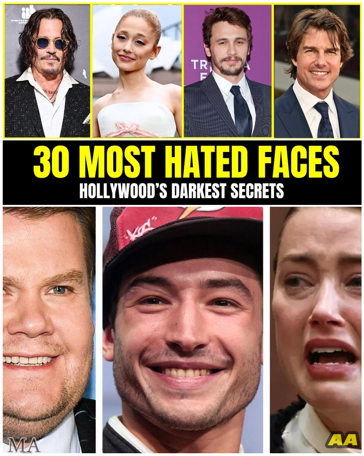  Hollywood’s Dark Side EXPOSED — The 30 Most HATED Stars In History And The Scandals That Made Them The Most Despised Names In Showbiz  - News