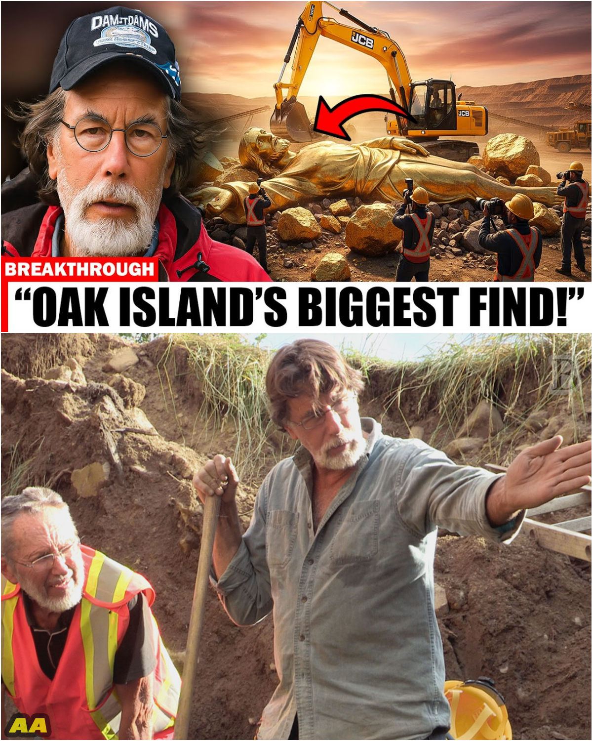"Rick Lagina Confirms Discovery of Ancient Templar Vault Beneath Oak Island!" - News