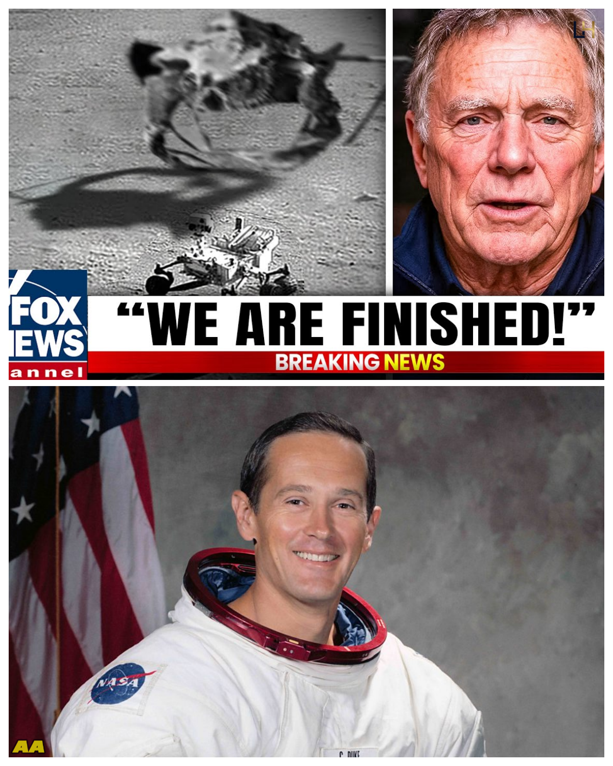 Before His Last Breath, Astronaut Charles Duke Reveals What NASA HID on the Moon - News