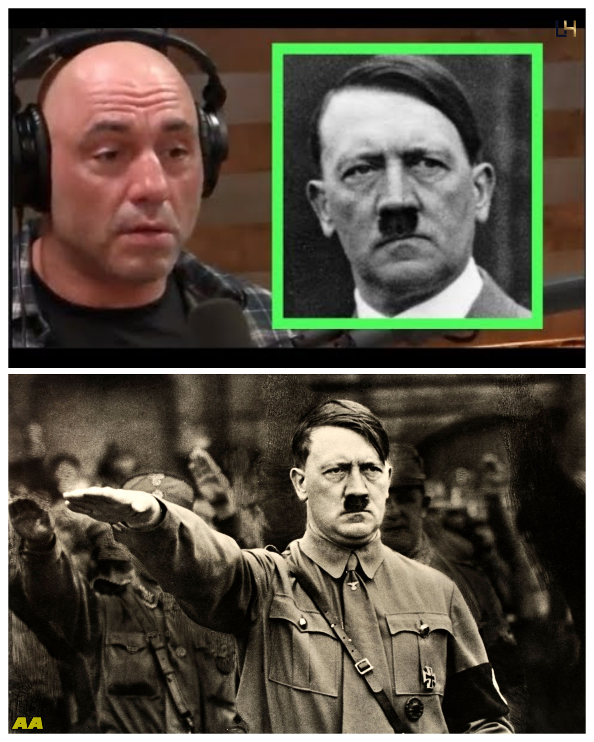 "He is not dead" Joe Rogan SHOCKED by Alleged Hitler Conspiracy Theory  - News