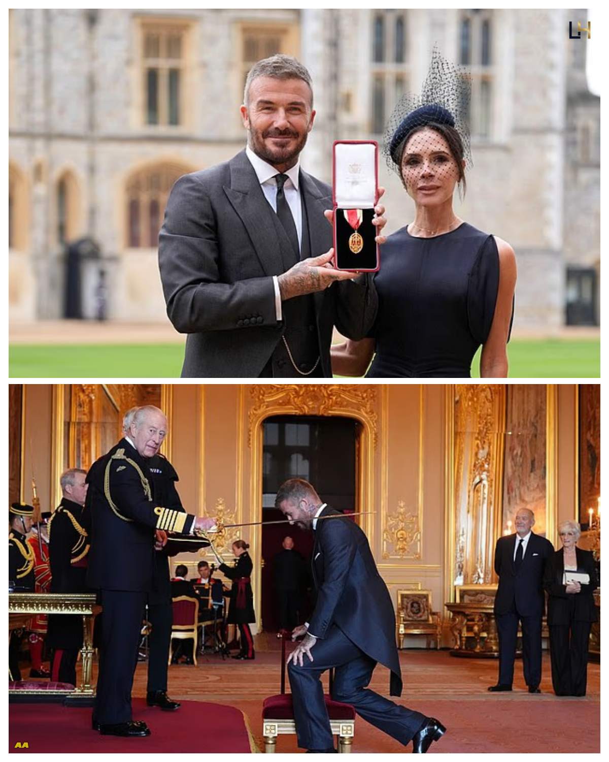 Victoria Beckham accidentally reveals glaring error in the suit she designed for David's knighthood - News