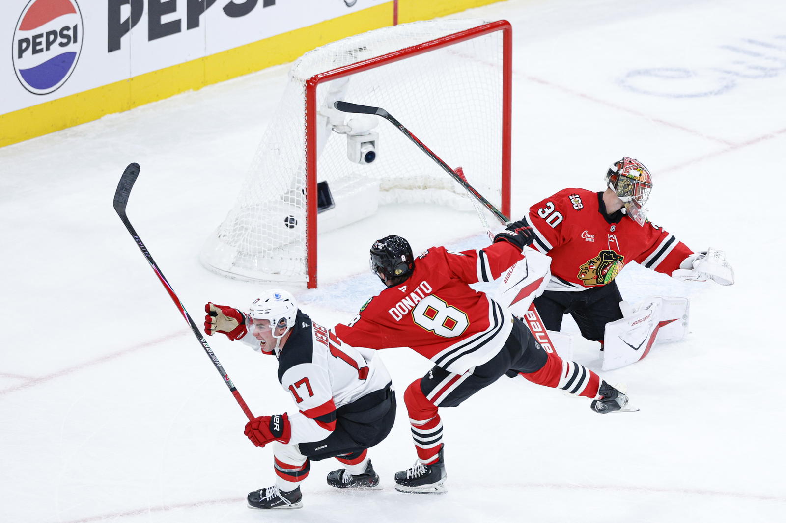 Blackhawks Relinquish Three Leads, Lose To Devils In OT