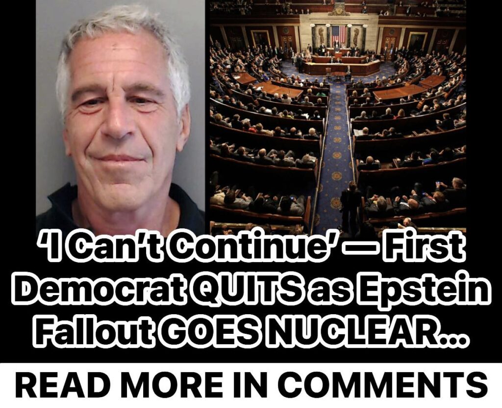First Democrat Casualty Of Epstein Fallout Stepping Down pssss