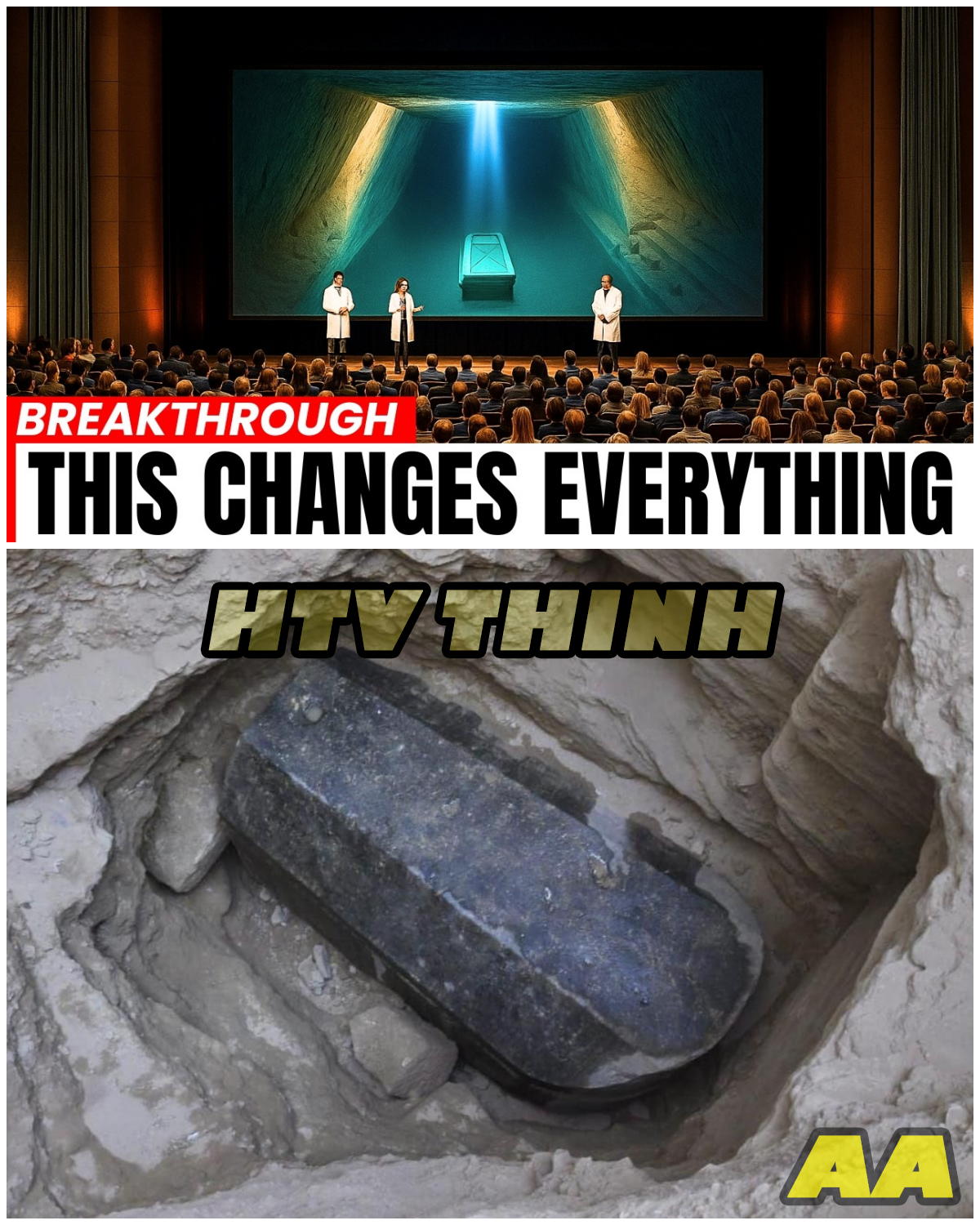  The Floating Coffin Beneath Giza: Archaeologists Unearth a Nightmare They Can’t Explain!  - HTT - News