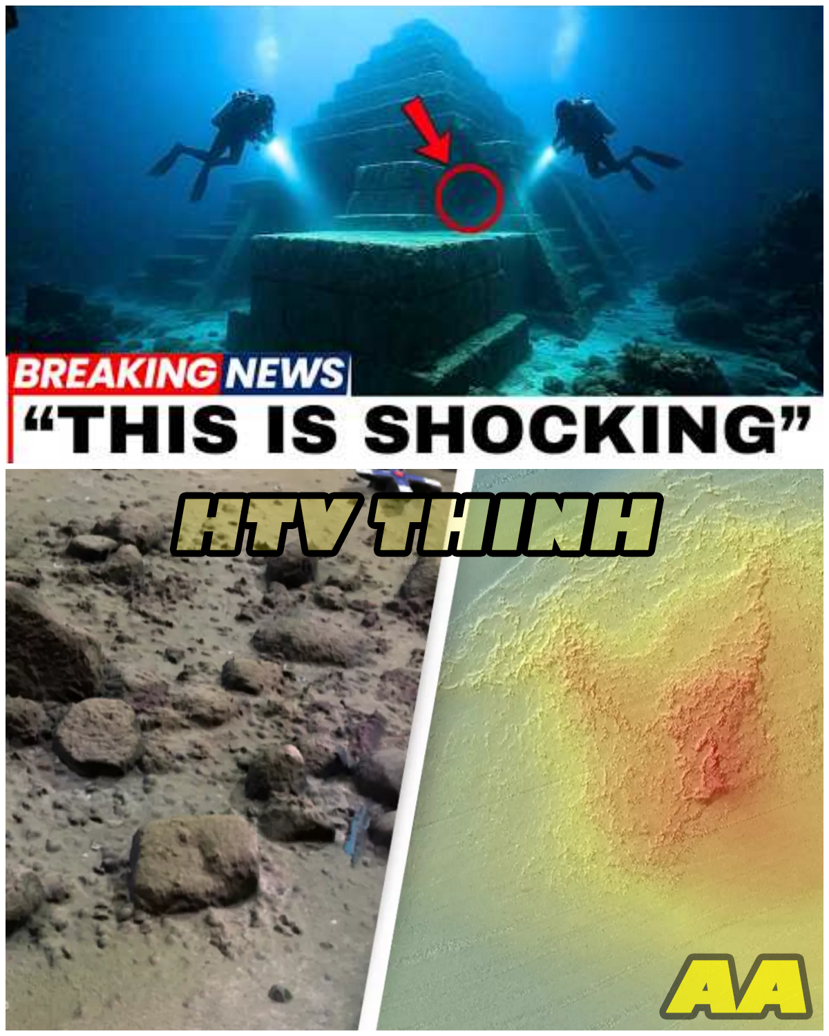  Experts Just Found Enormous Megalithic Structures Beneath The Ocean… And It Changes Everything  - HTT - News