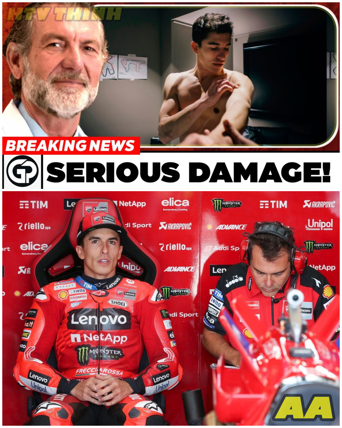  Is This the End for Marquez? The Alarming Truth About His Shoulder Injury!  - HTT - News