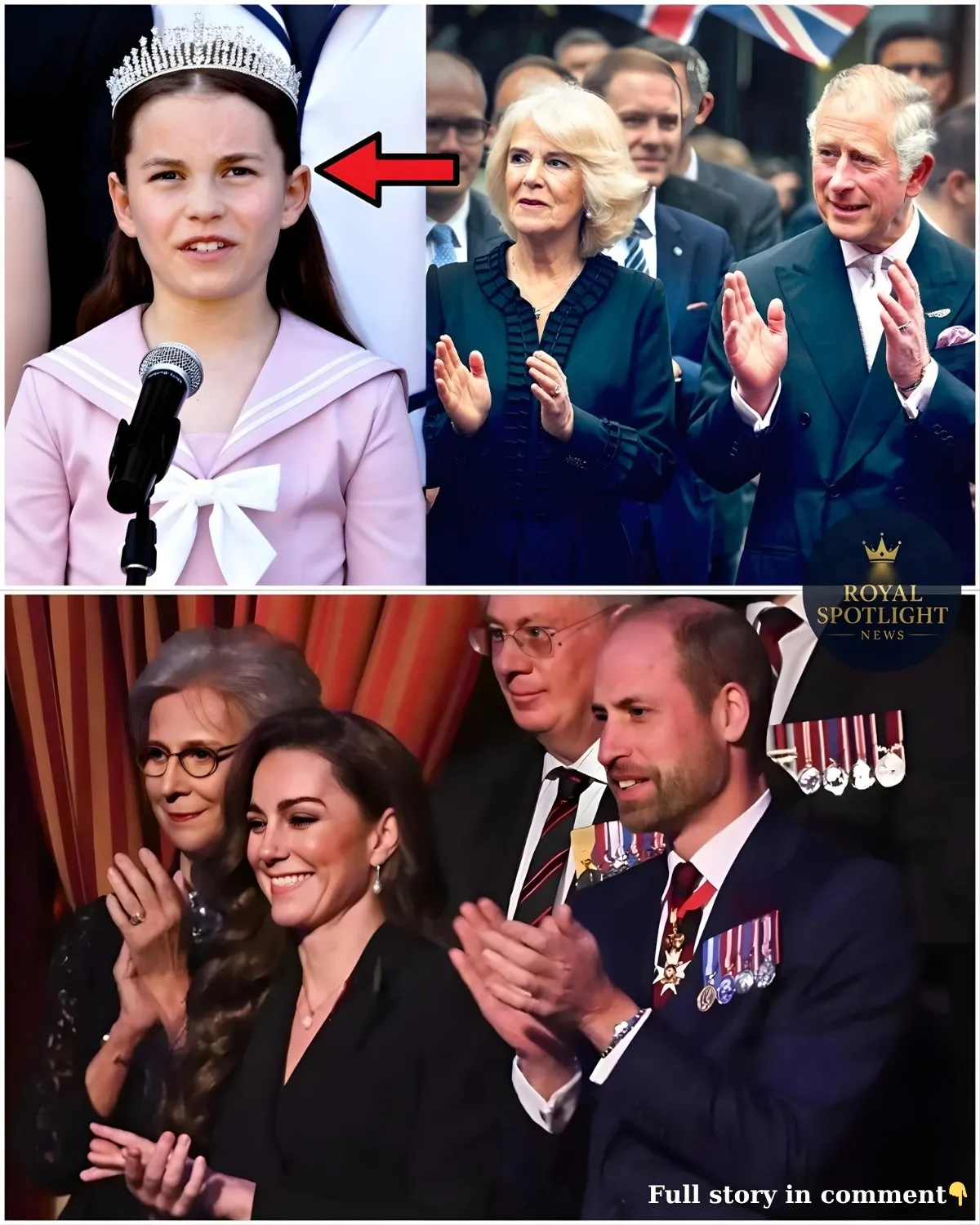 “A PRINCESS WITH PURPOSE” — 10-Year-Old Princess Charlotte Captivates the Nation With a Heartfelt Speech That Moves the World to Tears ✨