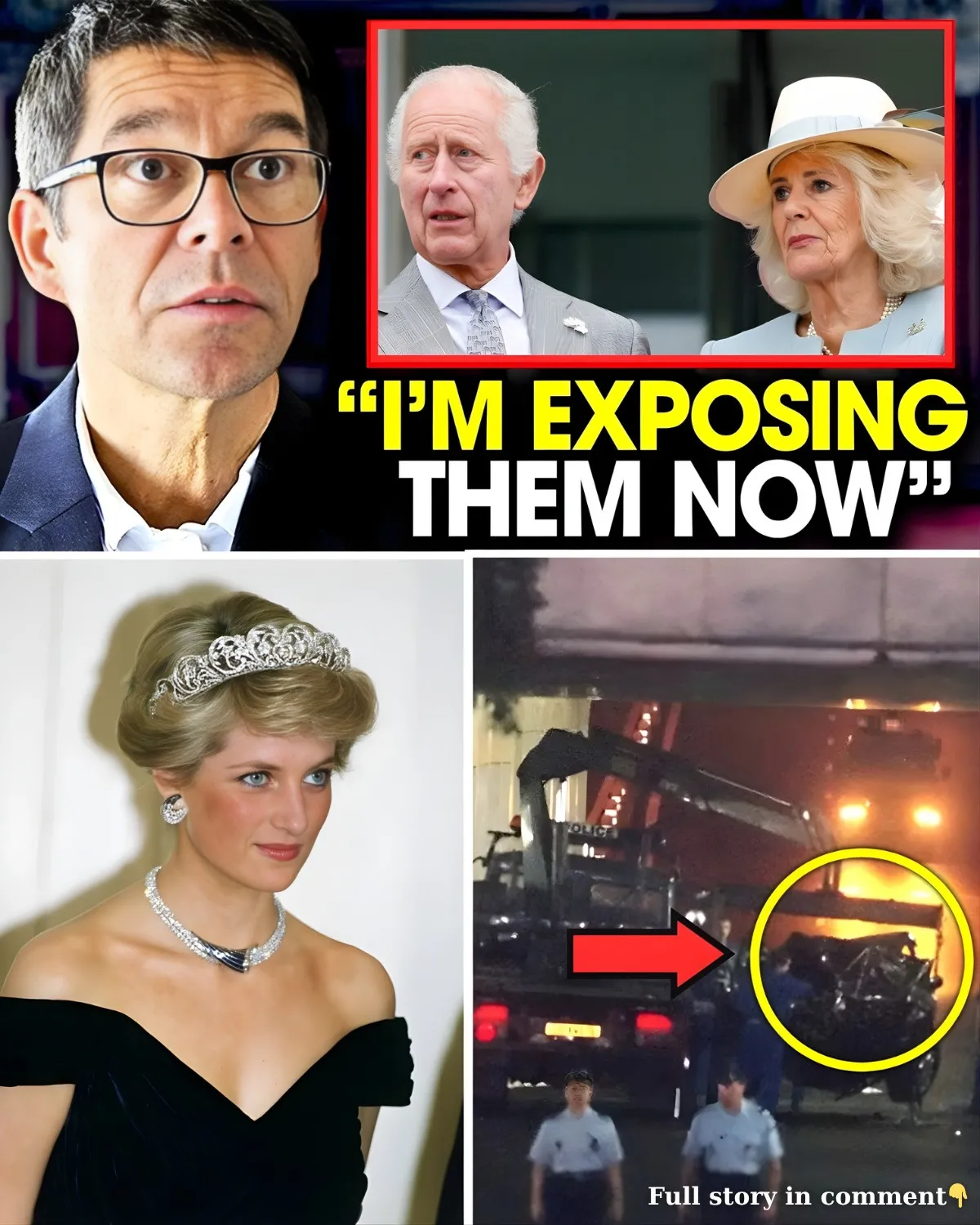 “The Palace Lied!” — The Surgeon Who Tried to Save Princess Diana Finally Speaks After 28 Years