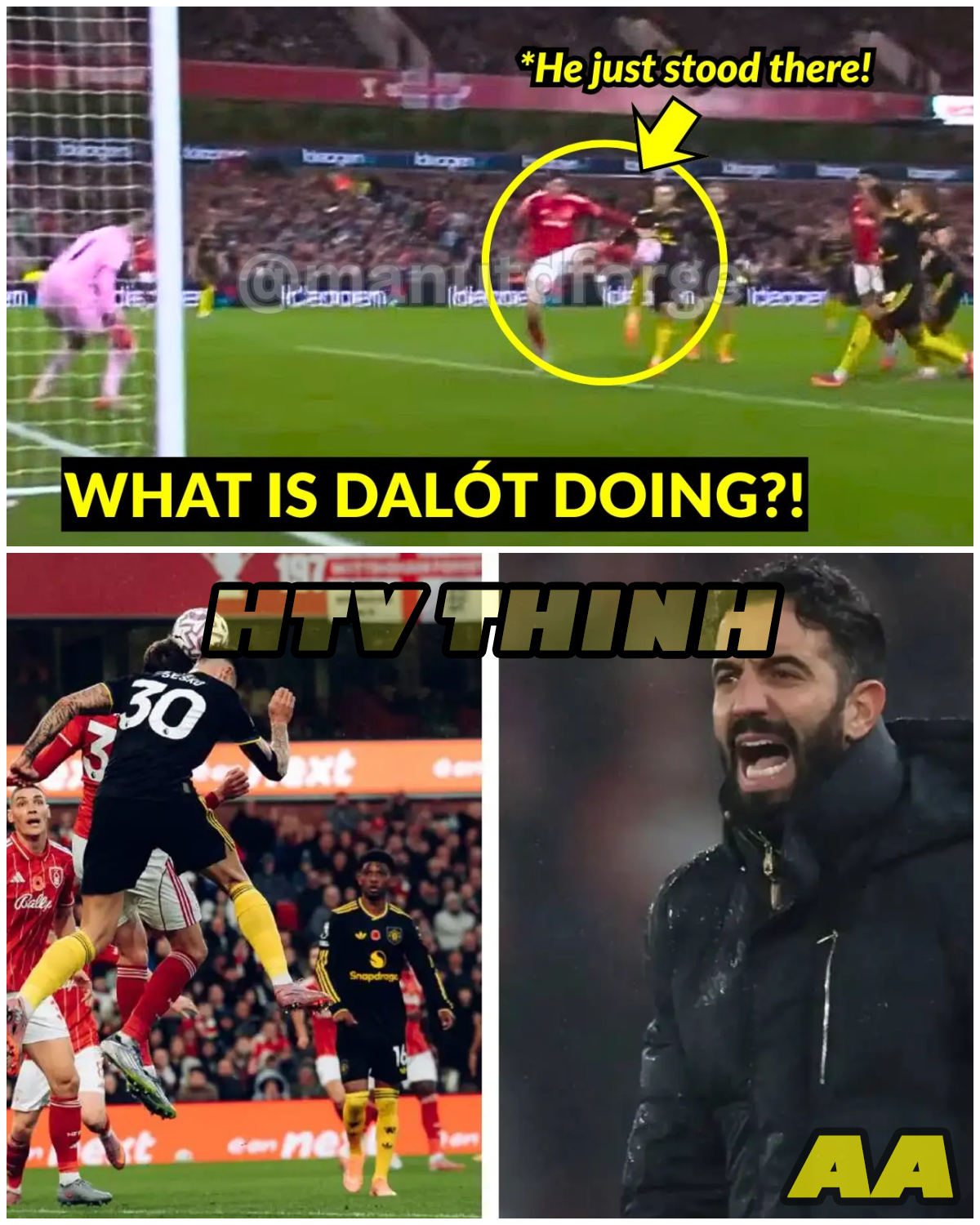  Dalot's Blunder: A Costly Mistake or Just Another Bad Day at the Office?  - HTT - News