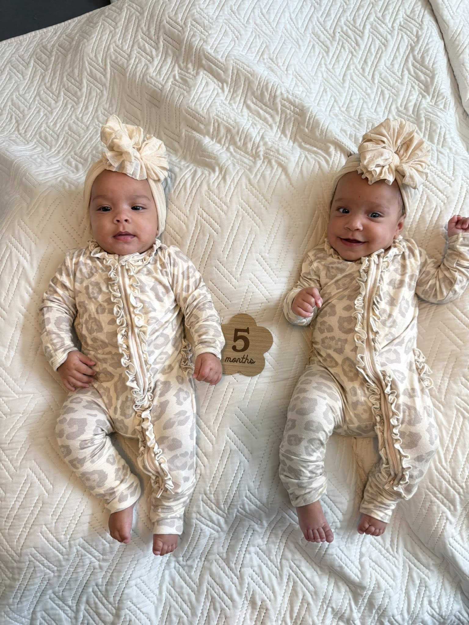 5 Months Old Already: The Joyful Milestones of Ja'Meikah and Ja'Kharie