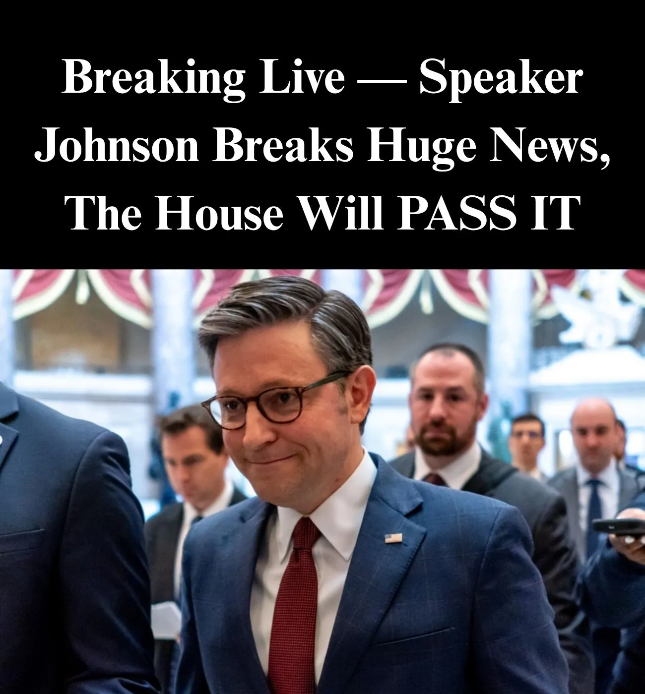 Johnson Defends Trump Against Epstein Accusations