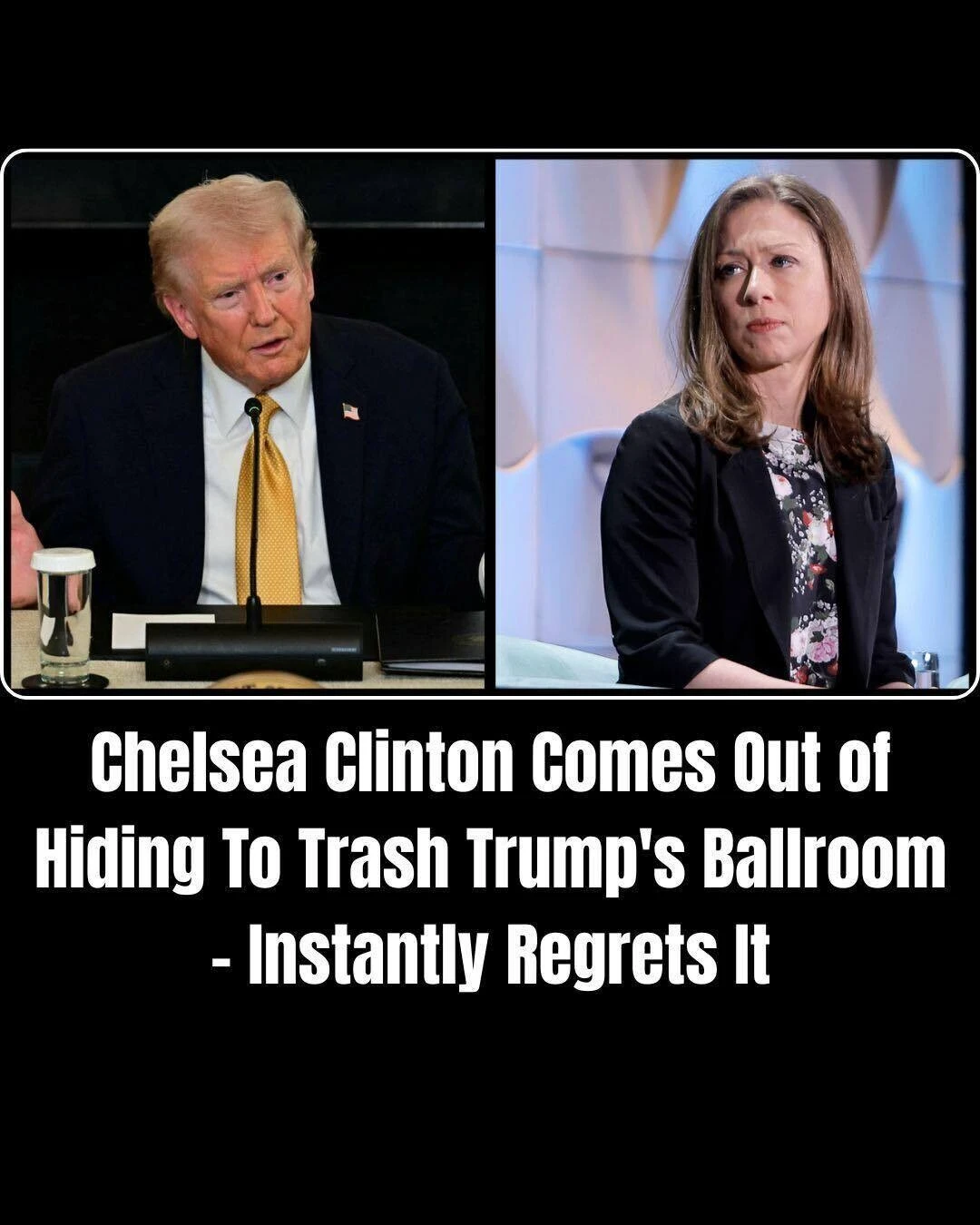 Chelsea Clinton Slams Trump Renovation