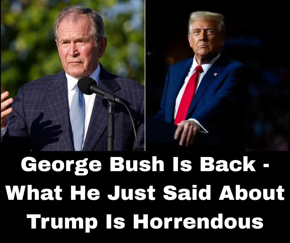 G.W. Bush Teams With Democrats To Denounce Trump’s USAID Cuts