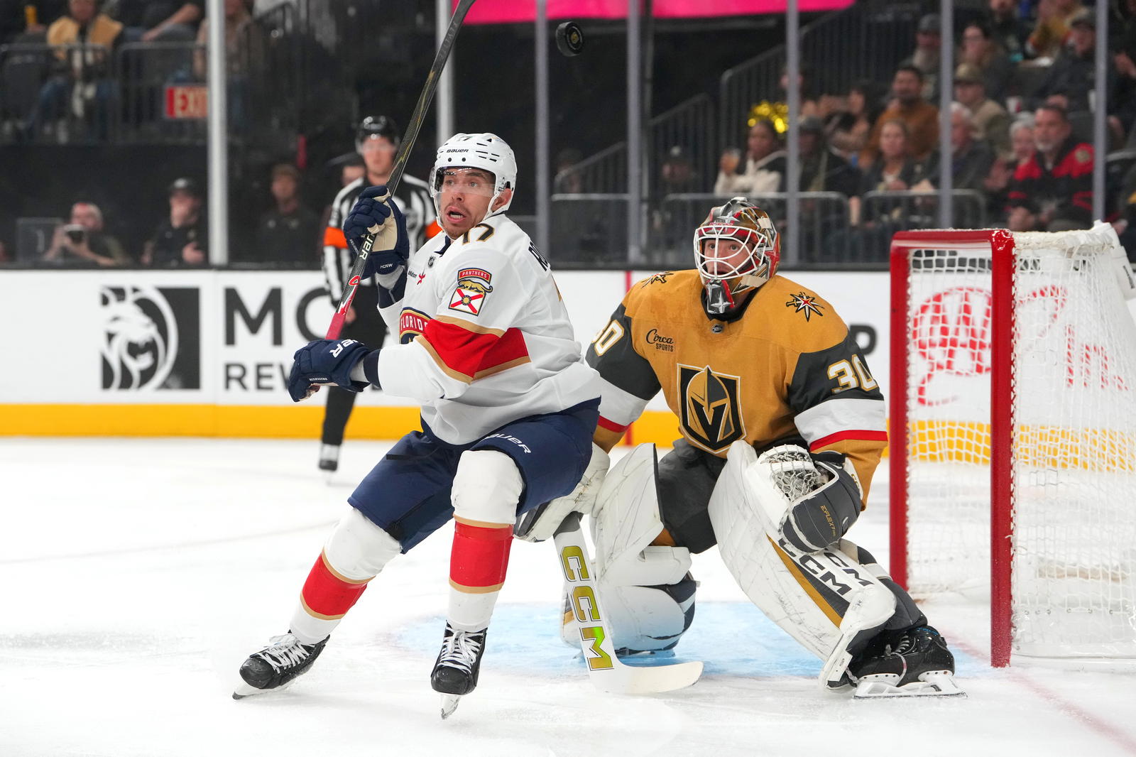 “Champions Clash, But Vegas Falls Short Again” — Golden Knights’ Late Push Not Enough Against Red-Hot Panthers
