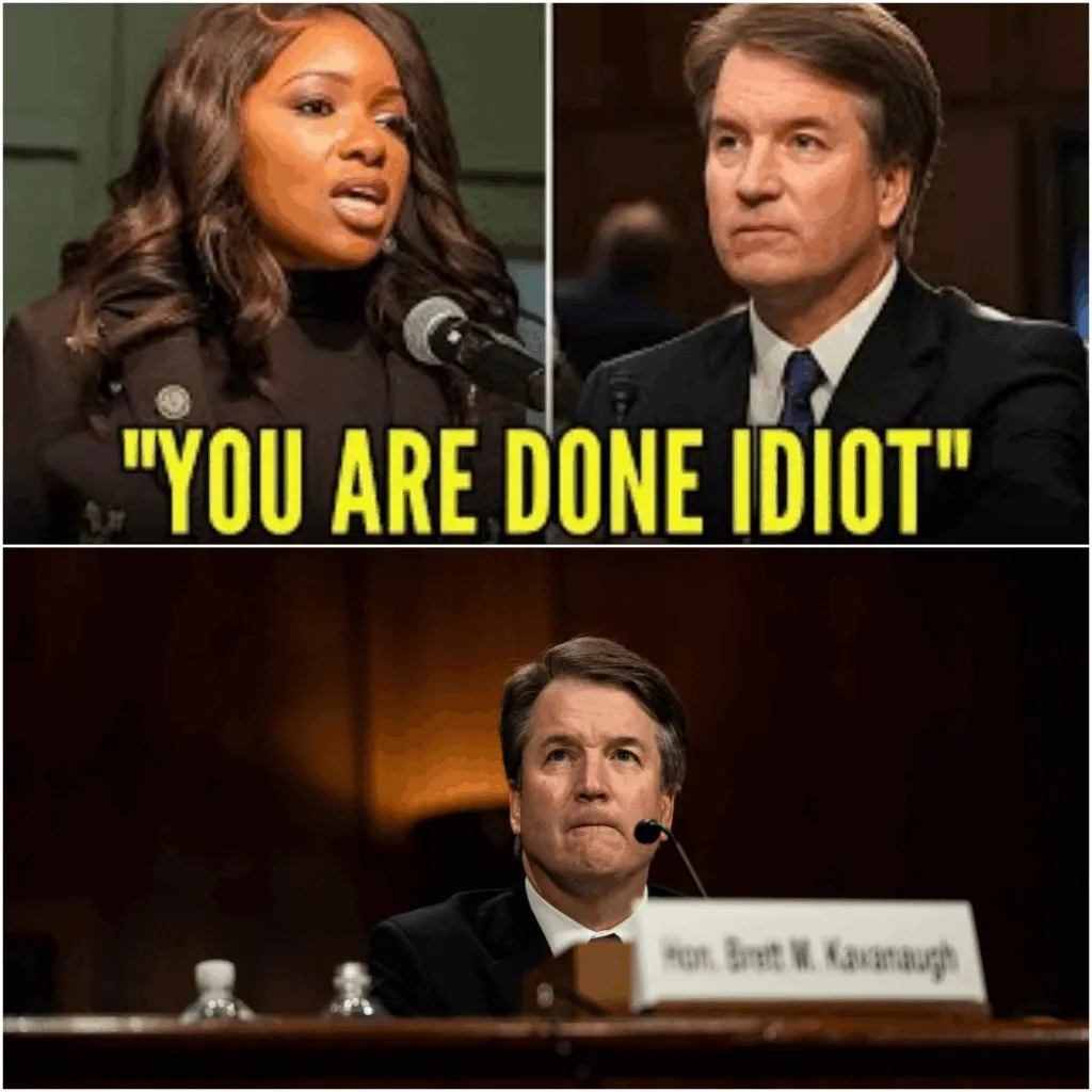 Jasmine Crockett Silences Brett Kavanaugh With a Single Sentence That Turns Laughter Into ѕһᴏᴄᴋ Across the Hearing Room