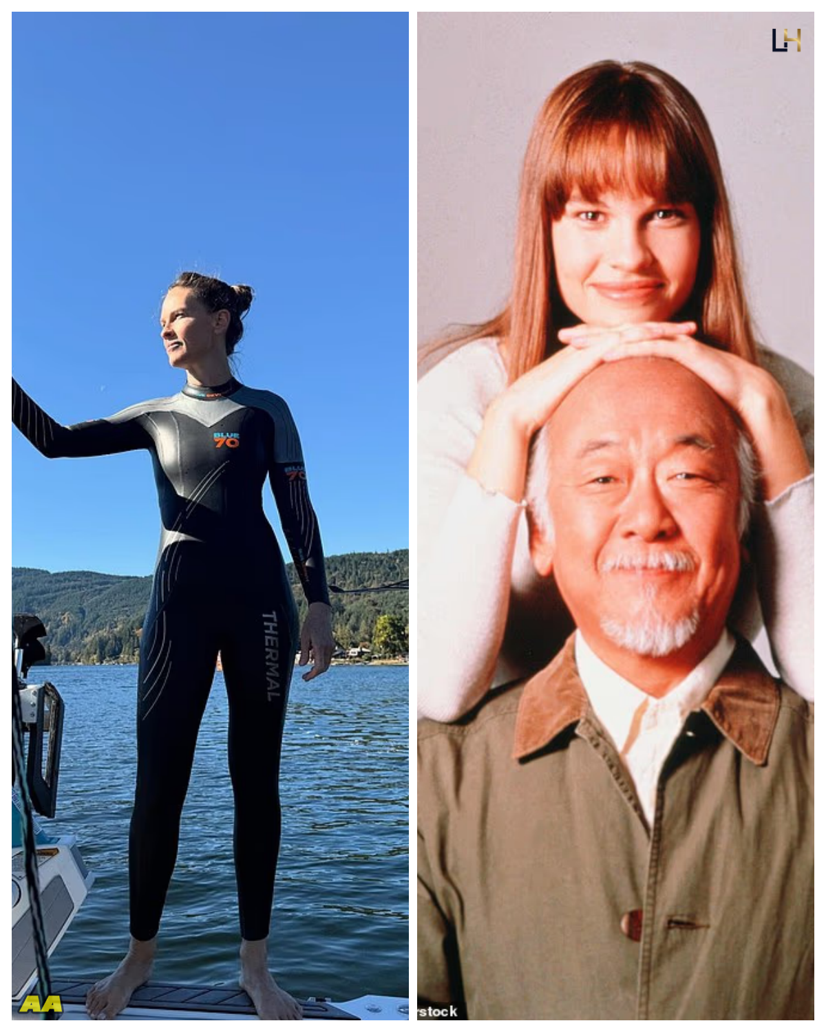 Hilary Swank tugs at the heartstrings as she reflects on 'how far' she has come since growing up in a trailer park - News